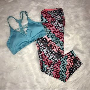 Multi-colored Victoria’s Secret Sport Capris